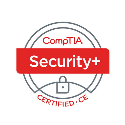 CompTIA Security Plus Certified Logo
